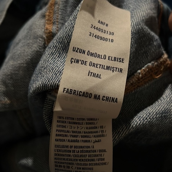 Abercrombie Kids Girls Jean Jacket Size XL - Picture 6 of 6